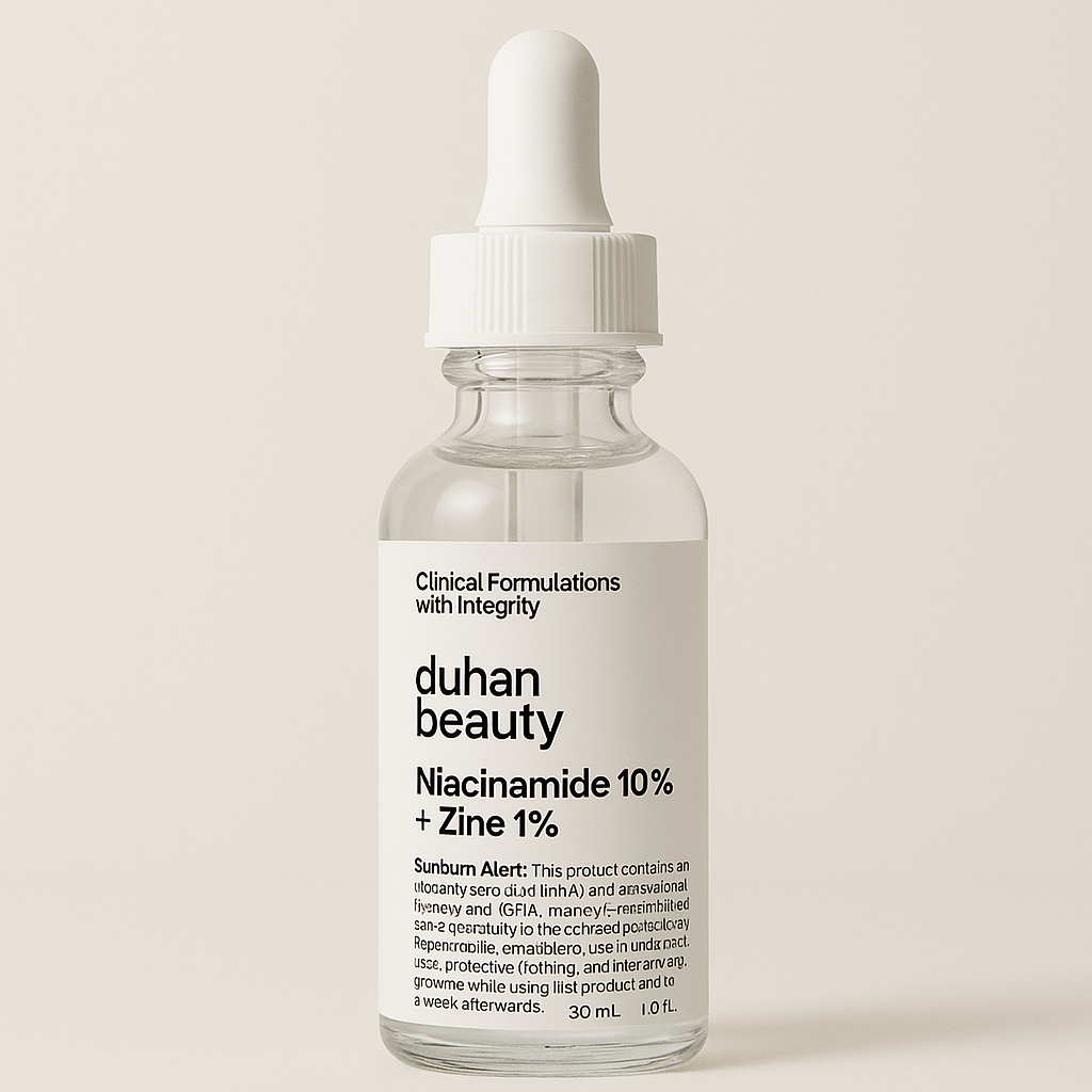 Duhan Beauty Niacinamide 10% + Zinc 1% - Leke ve Gözenek Görünümü Karşıtı Serum 30ml
