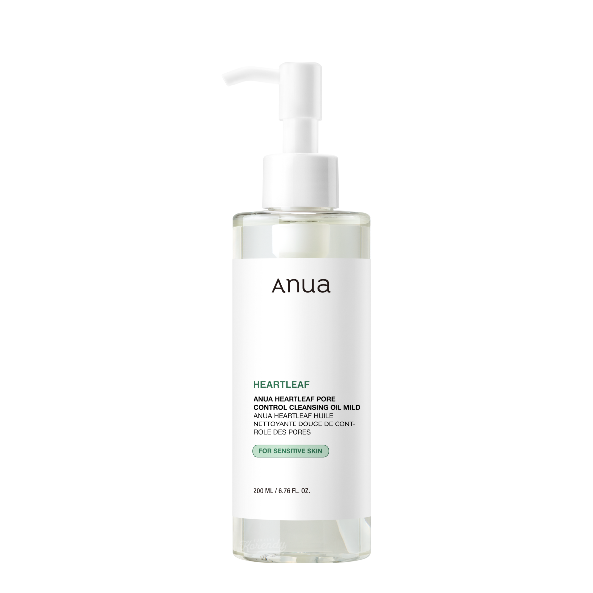 Anua - Heartleaf Pore Control Cleansing Oil Mild (Geniş Gözenek Karşıtı Nazik Temizleyici Yağ) 200ml