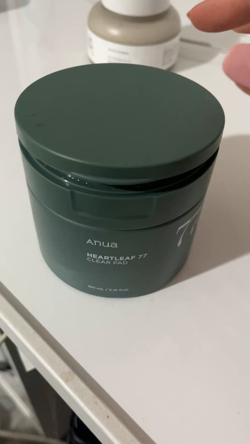 Anua - Heartleaf 77% Clear Pad (Gözenek ve Siyah Nokta Karşıtı Asitli Tonik Ped) 160ml